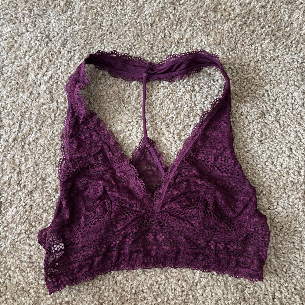 VS Purple Lace Bralette